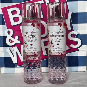Gingham Gorgeous Fine Fragrance Mist (2 pack) NEW from Bath & Body Works